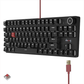 W-dawg W24101 USB Wired Mechanical Mechanical Gaming Keyboard (HIGHKEY 373) | High-Performance Mechanical Keys | Anti-Ghosting | PC & Laptop Compatible | Gaming & Office Use