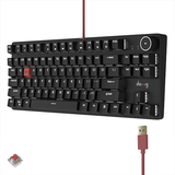 W-dawg W24101 USB Wired Mechanical Mechanical Gaming Keyboard (HIGHKEY 373) | High-Performance Mechanical Keys | Anti-Ghosting | PC & Laptop Compatible | Gaming & Office Use