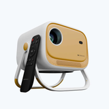 Zebronics Zeb-PixaPlay 34 Yellow LED HD Smart Projector (ZEB-SLP 5) – Full HD, Android 12, 5200 Lumens, Portable Home Theater
