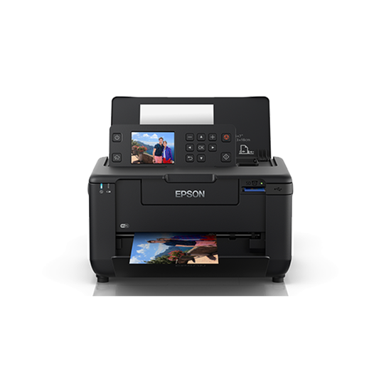 Epson PictureMate PM520 Portable Photo Printer – High-Quality Borderless Photo Printing | Wi-Fi | Wi-Fi Direct | LCD Display | Mobile Printing Support | Compact Photo Studio Printer