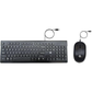 HP 115 Wired Keyboard and Mouse Combo | Full-Size Ergonomic Keyboard | High-Precision Optical Mouse | USB Plug & Play Connectivity | Comfortable Typing & Smooth Navigation | Reliable Office Desktop Combo