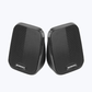 Zebronics ZEB-Fame 2.0 Multimedia Speaker | USB Powered | 3.5mm Audio Jack | Compact Stereo Speakers | Volume Control | Black