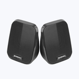 Zebronics ZEB-Fame 2.0 Multimedia Speaker | USB Powered | 3.5mm Audio Jack | Compact Stereo Speakers | Volume Control | Black