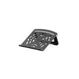 Portronics My Buddy Hexa 5 Portable Laptop Stand | Foldable| Ventilated| Ergonomic Desktop Stand for Laptops up to 15.6″|Lightweight & Durable| Black