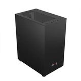 daWg V Series 110 Mini Tower Gaming Cabinet (Black) | mATX & Mini-ITX Support | USB 3.0 | 120mm Rear Fan | PC Computer Case