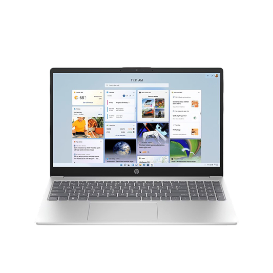 HP 15 FC0155AU Laptop (R5 7520U/8GB/512GB SSD/15.6" FHD/W11/MSO/Natural Silver)