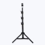 Zebronics ZEB-PSH01 Portable Tripod Projector Stand | Height Adjustable 45–137 cm, 360° Rotatable Head, Supports up to 5 kg | Foldable & Lightweight Projector Stand
