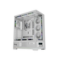 daWg W-Y Series 990 Computer Case (White) | Mid Tower PC Cabinet | Micro-ATX & Mini-ITX Compatible | Durable Metal Chassis | Home, Office & Gaming PC Build