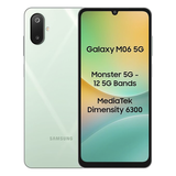 Samsung M06 5G Smartphone – MediaTek Dimensity 6300, 6GB RAM, 128GB Storage, Android 15, 50MP Camera, 5000mAh Battery