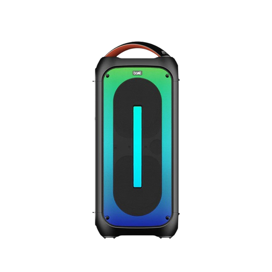 boAt PartyPal 320| 120-watt portable Bluetooth party speaker| Up to 6-7 hours of playtime| Dynamic LED lights| True Wireless Stereo mode