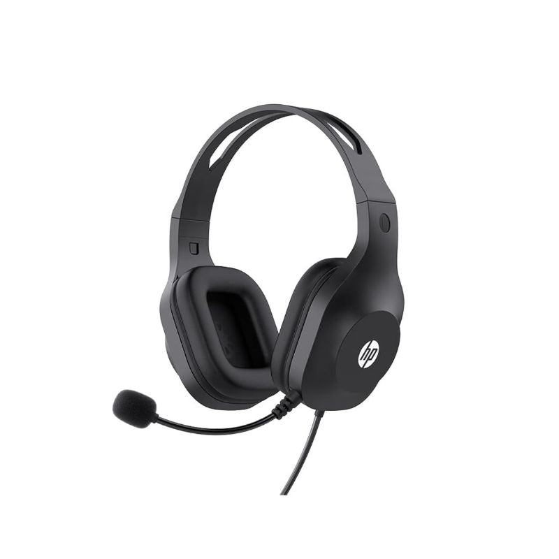 HP H125 Stereo USB Headset | Noise-Reducing Mic | USB Wired Headphones for PC & Laptop