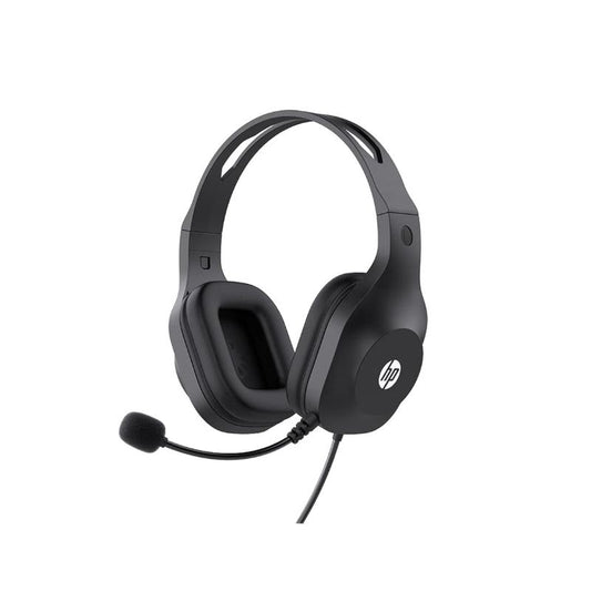 HP H125 Stereo USB Headset | Noise-Reducing Mic | USB Wired Headphones for PC & Laptop