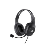 HP H125 Stereo USB Headset | Noise-Reducing Mic | USB Wired Headphones for PC & Laptop
