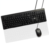 HP KM150 Wired Keyboard & Mouse Combo | USB Connectivity | Full-Size Keyboard | Optical Mouse | Plug & Play | Spill-Resistant Design | Black