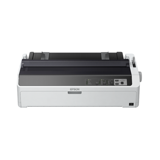 Epson FX-2190II Dot Matrix Printer EPIL – 24-Pin Wide Carriage | High Speed | Multi-Part Forms | USB & Parallel | Heavy Duty Billing & Business Printer