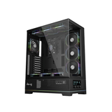 daWg W-Y Series 990 Computer Case (Black) | Mid Tower PC Cabinet | Micro-ATX & Mini-ITX Compatible | Durable Metal Chassis | Home, Office & Gaming PC Build