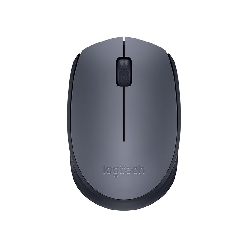 Logitech M170 Wireless Mouse | 2.4GHz USB Nano Receiver | 1000 DPI Optical Tracking | 10m Wireless Range | 12-Month Battery Life | Ambidextrous Design