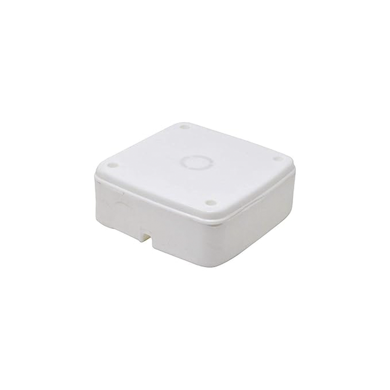CCTV PVC Junction Box 4×4 Inch | Durable Weatherproof Surface-Mount Box for Camera Wiring & Connections | Indoor/Outdoor Use