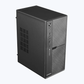 Zebronics Zeb Debonair Black Cabinet | Mid Tower ATX Cabinet | Tempered Glass Side Panel | USB 3.0 | Advanced Cooling Support | Black