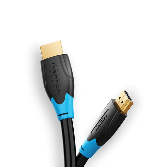 Vention High Speed HDMI Cable Supports Ethernet, 3D, 4K, 1080p| Gold Plated Audio Return Channel 5M| Black