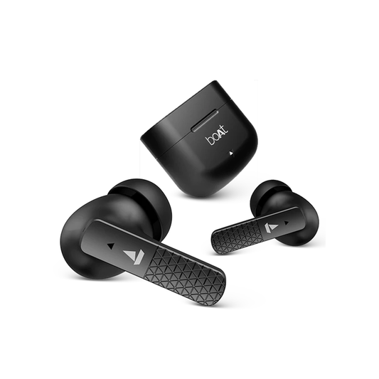 boAt Airdopes 91 True Wireless Earbuds with 45H Playback | ENx™ Calling & Type-C Fast Charging
