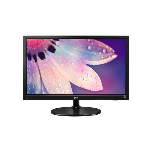 LG 19M38AB-B.BTR 19-Inch HD LED Monitor | HDMI & VGA | Reader Mode | Flicker Safe | VESA Mount | 3 Years Warranty