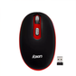 Foxin FM 9099 Vibrant Red Wireless Mouse | 2.4GHz Nano USB Receiver | 1600 DPI Optical Sensor | Ergonomic Design | Red