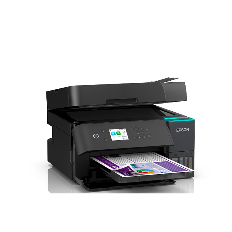Epson EcoTank L6390 Wireless Ink Tank Printer All-in-One – Print Scan Copy Fax | ADF | Duplex | WiFi | Ethernet | USB | High Yield | Low Cost Office Printer