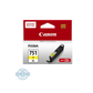 Canon CLI-751 XL Grey Ink Cartridge for PIXMA Printers | High Capacity Dye Ink | Smooth Grayscale Photo Printing | Genuine XL Ink Tank