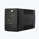 Zebronics ZEB-UPS735 600VA UPS | 360W Line Interactive UPS | Automatic Voltage Regulation (AVR) | Surge Protection | Battery Backup for PC & Router