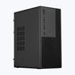 Zebronics Zeb Force Black Cabinet | Mid Tower ATX Cabinet | USB 3.0 | Tempered Side Panel | Advanced Airflow | Black