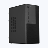 Zebronics Zeb Force Black Cabinet | Mid Tower ATX Cabinet | USB 3.0 | Tempered Side Panel | Advanced Airflow | Black