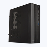 Zebronics Zeb Flexi Black Cabinet | Mid Tower ATX Cabinet | Tempered Glass Side Panel | USB 3.0 | Efficient Airflow | Black