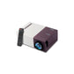 Zebronics PixaPlay 11 Portable LED HD Home Projector, 720p Native Resolution with 1080p Support, Built-in Speaker, HDMI/USB/AV Connectivity, Power Bank Support, White + Purple