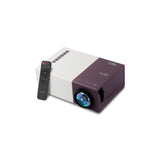 Zebronics PixaPlay 11 Portable LED HD Home Projector, 720p Native Resolution with 1080p Support, Built-in Speaker, HDMI/USB/AV Connectivity, Power Bank Support, White + Purple