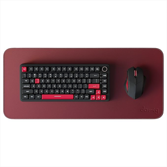 daWg KEYMAT L1 Desk Mat | Extended Gaming Mouse Pad with Anti-Slip Rubber Base | Smooth Surface for Keyboard & Mouse | Office, Gaming & Workstation Desk Mat