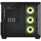 daWg X Series 617 Computer Case (Black) | Mid Tower PC Cabinet | Micro-ATX & Mini-ITX Compatible | Durable Metal Chassis | Home, Office & Gaming PC Build