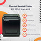 TVS RP3220 Star AUE Thermal Receipt Printer Fast and Reliable POS Printer for Retail Restaurants Supermarkets and Billing Systems