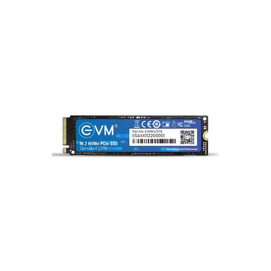EVM 2TB NVMe PCIe M.2 2280 SSD | Ultra-Fast 3500MB/s Read & 3000MB/s Write| High-Performance 3D NAND Flash| Energy-Efficient| Durable| Shock-Resistant| Broad Compatibility for Laptops & Desktops| Perfect Storage Upgrade