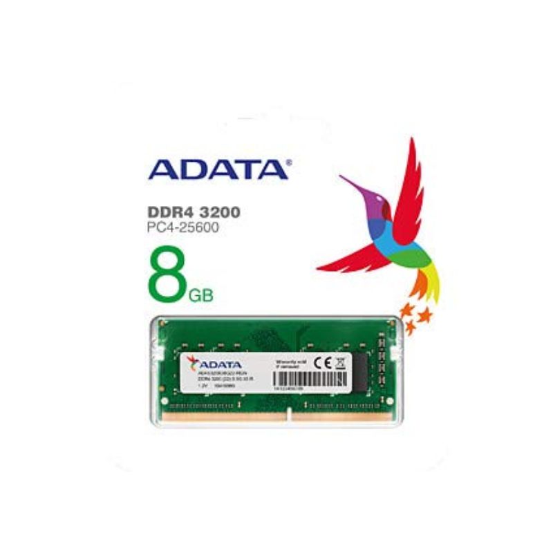 ADATA 8GB DDR4 3200MHz Laptop RAM | High-Speed SO-DIMM Memory Module ...