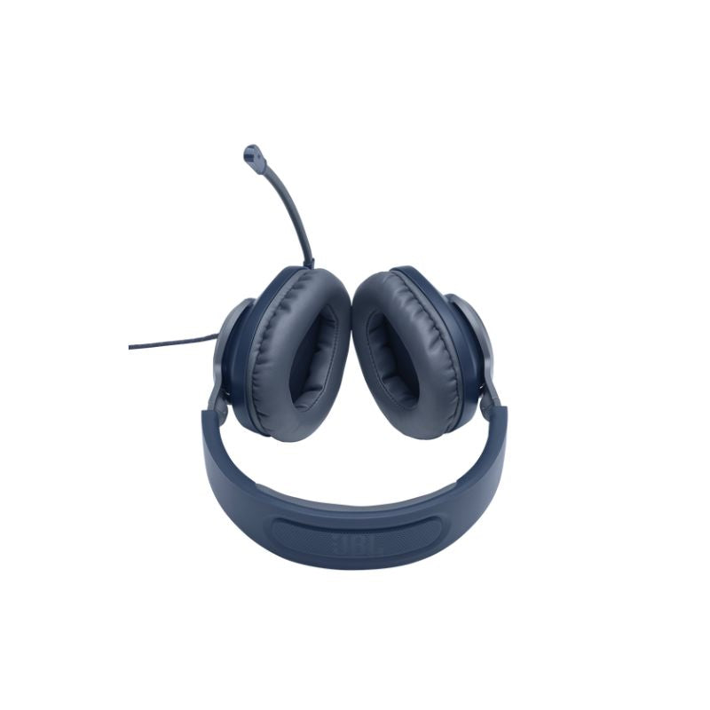 JBL Quantum 100 Wired Over Ear Gaming Headphones with Mic| 40mm Realistic Dynamic Drivers| Detachable Boom Mic| 1kHz Sensitivity, Memory Foam Cushioning, PC/Mobile/PS/Xbox/Nintendo/VR Compatible-Black