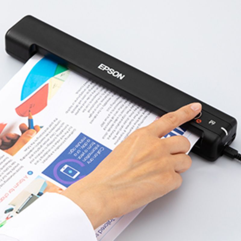 EPSON ES-50 | Portable Sheet-Fed Scanner | Compact, High-Speed, and Reliable Scanning Solution for Home and Office Use