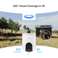EZVIZ H8C 3MP 1296p 4G Wireless Camera| 2K Resolution| Ai Powered Human Detection| Color in Night| Two Way Talk| Weatherproof Design| All Sim Support