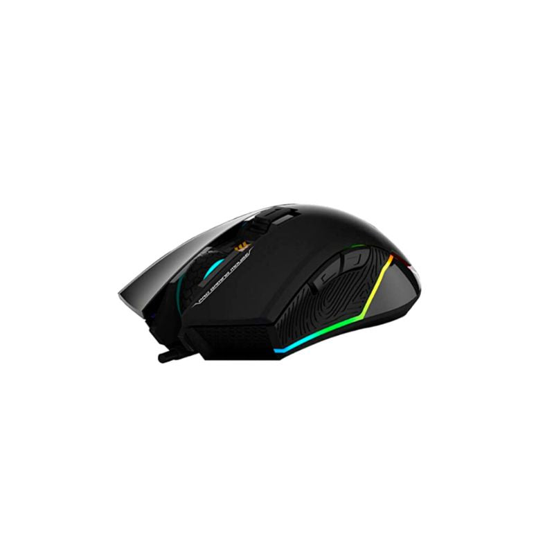 HP BLK G360 Wired Gaming Mouse | Adjustable Up to 6200 DPI | RGB Lighting & Customizable Buttons | Ergonomic Ambidextrous Design | High‑Speed USB Connection | Durable Build for Competitive Gaming