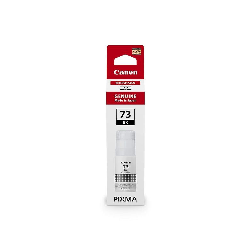 Canon GI-73 BK/C/M/Y/GY/R Ink Bottle Set for PIXMA Printers | Six Color Dye Ink | High Yield Photo Printing | Vibrant Professional Color Output