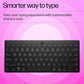 HP 350 Compact Multi‑Device Keyboard | Bluetooth 5.2 | Pair & Switch with 3 Devices | Long Battery Life | Low‑Profile Keys | Windows, macOS & iPad OS Compatible