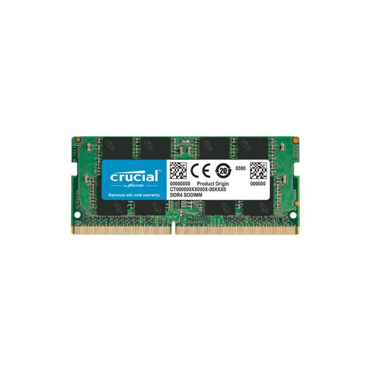 Crucial 16GB DDR4 3200MHz Laptop RAM | HighSpeed SO-DIMM Memory Module | Reliable Upgrade for Multitasking, Gaming & Productivity