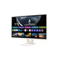 LG 27U511SA-W.ATR 27-Inch Smart Monitor | 4K UHD IPS | HDR10 | webOS | Wi-Fi | Bluetooth | HDMI | Built-in Speakers