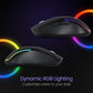 Portronics Toad One Wireless Mouse | Bluetooth + 2.4 GHz | Adjustable DPI | 6‑Button Ergonomic Design | Rechargeable Type‑C Battery | RGB Lighting | Multi‑Device Support