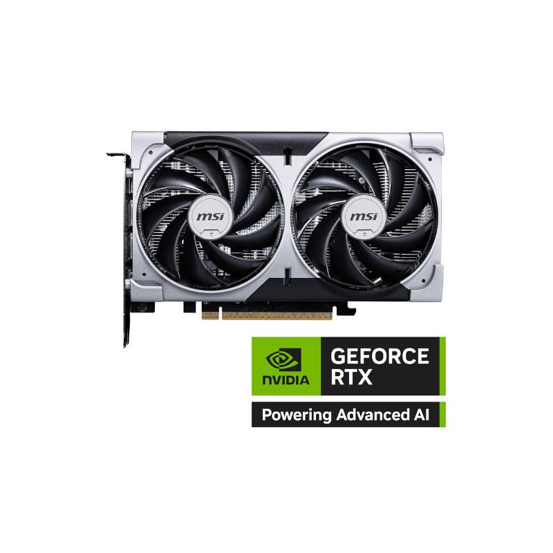 MSI GeForce RTX 5060 Ventus 2X OC 8GB GDDR6 Graphics Card | Dual-Fan Ventus Cooling | Ray Tracing & AI-Enhanced Performance | Smooth 1080p|1440p Gaming for Modern Titles